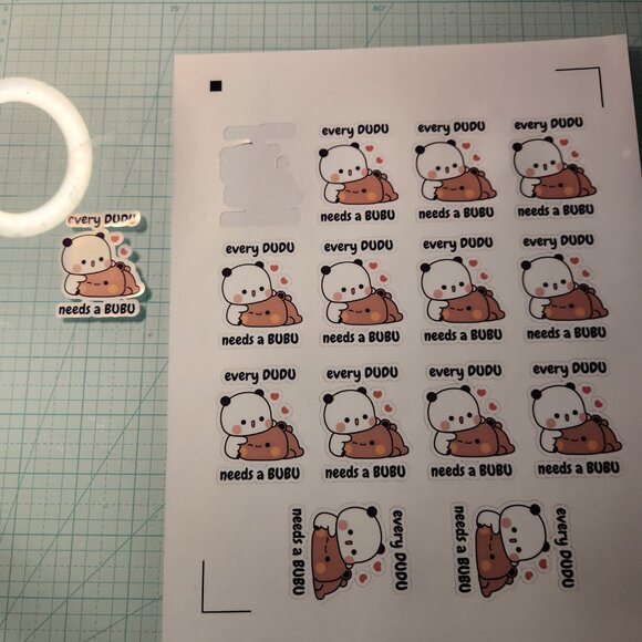 Spread the love with Milk and Mocha! Sticker Pack - Picture 2 of 12